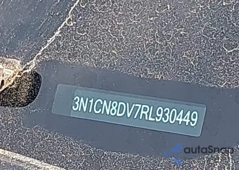 2024 Nissan Versa 1.6 S z USA, uszkodzony, nr VIN 3N1CN8DV7RL930449